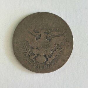 1899 Barber Quarter, About Good Condition, Circulated